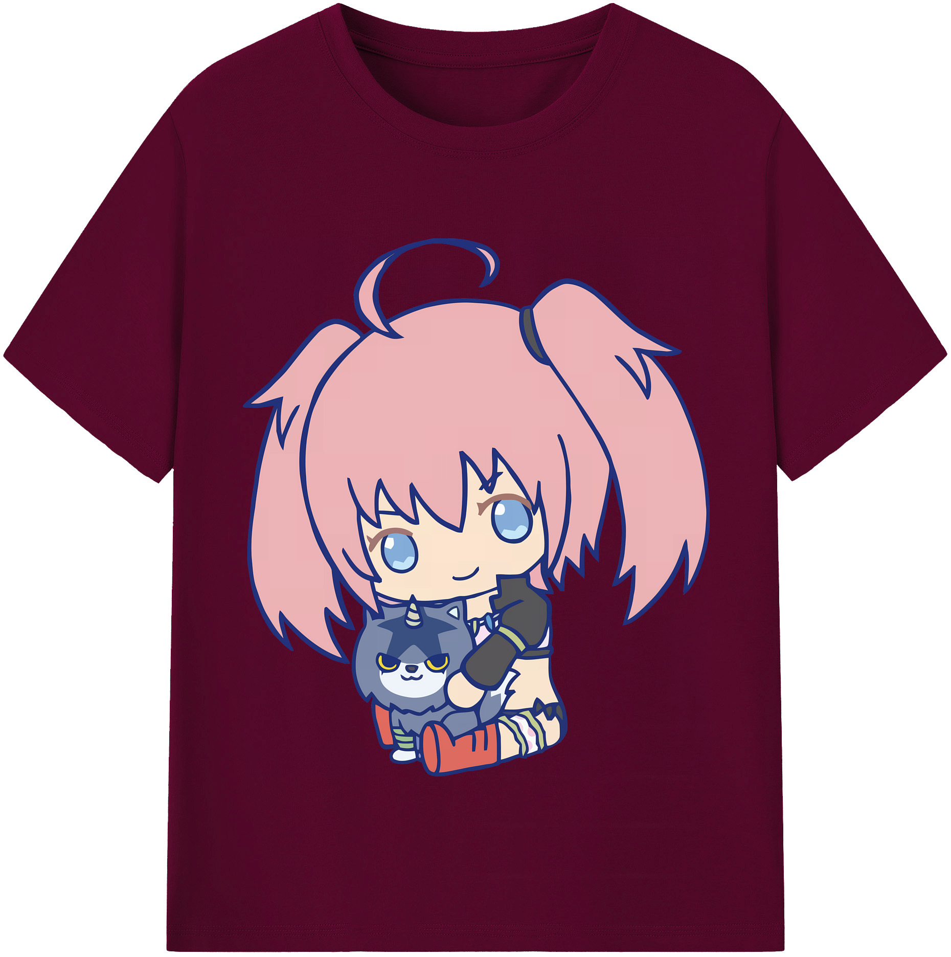 （画像用） 転スラ Regarding Reincarnated to Slime レディースカジュアルプリントTシャツ（綿100％）